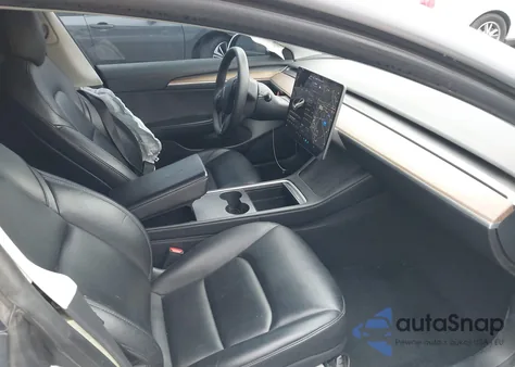 2021 Tesla Model 3 Standard Range Plus Rear-Wheel Drive from USA, damaged, VIN 5YJ3E1EA9MF028652